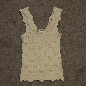 Altar’d State Cream tank top